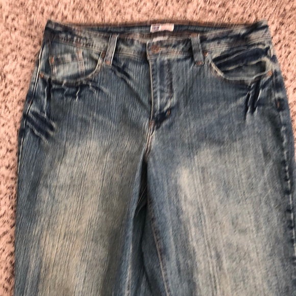 Faded Glory Jeans Women’s Plus Stretch SZ 18 W Blue - Picture 1 of 5
